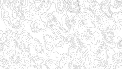topographic wavy pattern design. 3D waves, White wave paper curved reliefs. Topographic background and texture, monochrome image. 
