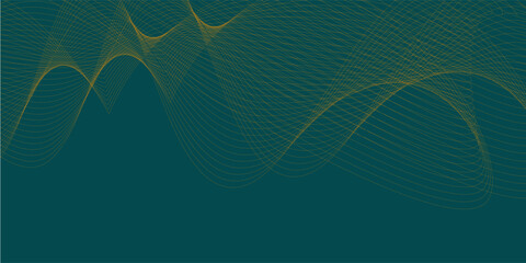 Dark teal geometric background with layered diamond patterns and Line art effects. Elegant and modern design perfect for tech, corporate, or luxury-themed visual content.