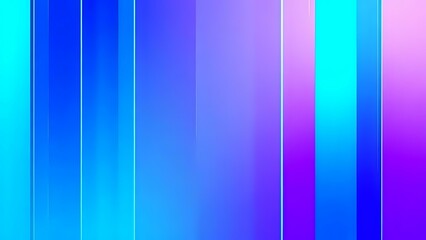 Bold cyan to deep grape gradient intersected by vertical glassy lines adds a futuristic premium edge