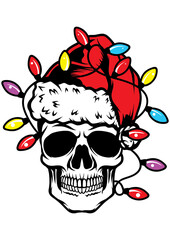 Christmas Skull