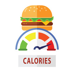 calorie measurement of burgers. burgers as high calorie foods. unhealthy fast food. food calorie measurement. causes of obesity. suitable for health themes