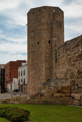 Roman Circus of Tarragona and Praetorium of ancient Roman Tarraco. Catalonia, Spain.