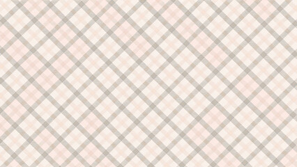 An abstract plaid with irregular pastel-colored lines, textured woven look blending modern and traditional styles for a unique visual appeal.