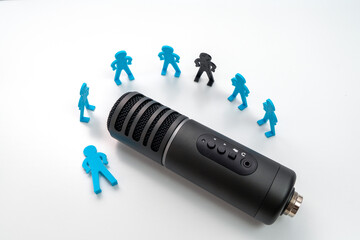 illustrative image for Glossophobia or fear of public speaking 