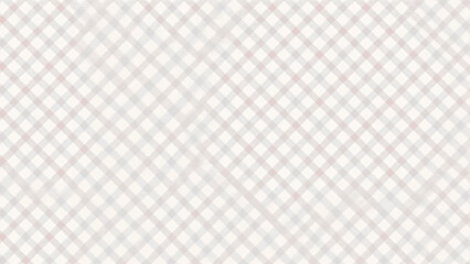 A soft pastel plaid with thin lines in lavender, mint, peach, light gray, textured like woven fabric, conveying a delicate, creative aesthetic.