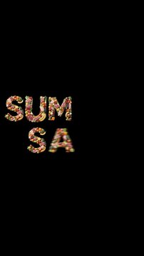 lots of meat, vegetables and fruits form summer sale lettering black background