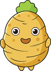 cartoon food emoticon