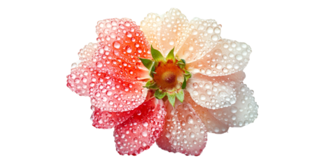 strawberry isolated on white