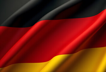 Naklejka premium Black, red and yellow flag, Germany national color background concept