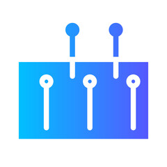 chinese medicine gradient icon