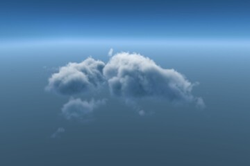 Close up of clouds against blue sky