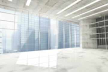 Digitally generated image of empty lobby