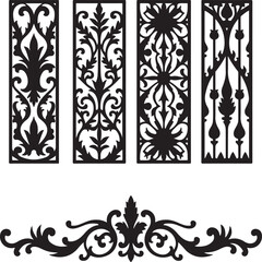 Elegant Laser Cut Panel Designs