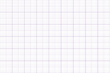 White Background Grid Paper with Blue Purple Lines – Vector Template