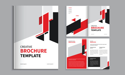 Corporate Business Brochure 4 Page brochure layout