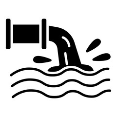 Water Waste Pipe Vector