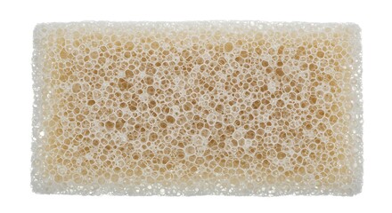 Textured Beige Cellular Sponge: A Close-Up Minimalist Study