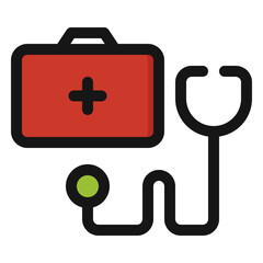 Vaccine icon with transparent background