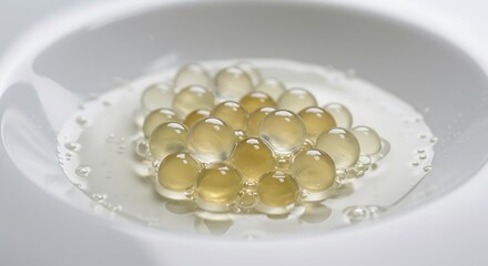 Translucent Spheres: A Minimalist Culinary Still Life