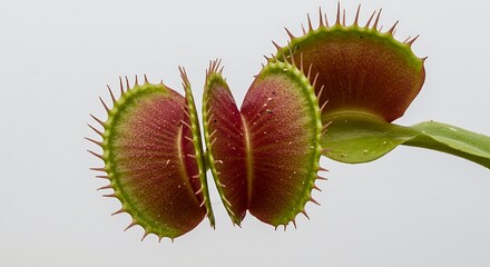 Venus Flytrap Trio: A Close-Up Study in Botanical Detail