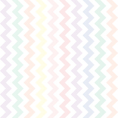 Zigzag vertical pattern of coloured lines. Simple and modern vintage background.