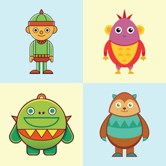 Mamoncillo Flat Style Tropical Fruit Vector Illustration