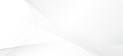 Abstract white geometric background.