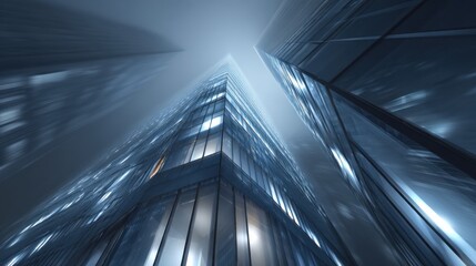 Obraz premium Modern skyscraper view