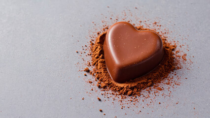 World Chocolate Day celebration. Assorted chocolate treats on a dark background. Sweetness, indulgence, and dessert temptation.