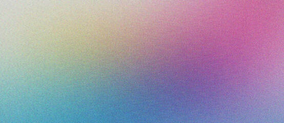 beige, cyan and pink Gradient dreamy noise grain texture layout with smooth fade and subtle grain for marketing visuals