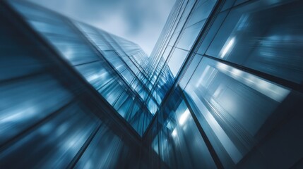 Obraz premium Modern glass building