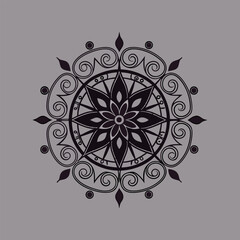 Ornamental luxury mandala pattern
