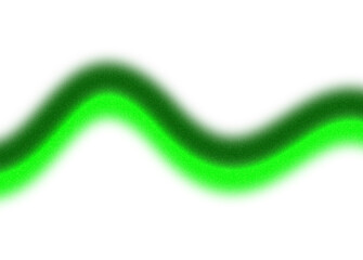 Abstract vibrant background green abstract grainy gradient shape cutout on transparent background