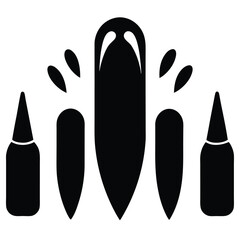 Feather Pen Vector, Writing Tool Icon, Creative Ink Symbol, Calligraphy Silhouette, Literature Graphic Element

