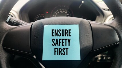 Basic First-Step Starting Tips for a Vehicle are Ensure safety first word. ensure you're ready by...