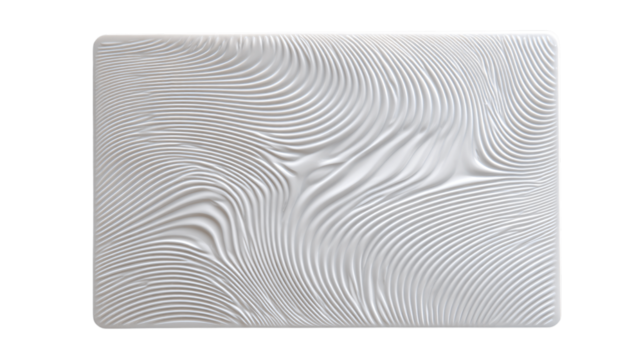 A modern silicone baking mat, white background --ar 16:9