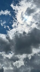 sky, cloudy, background, wallpaper, blue, white.