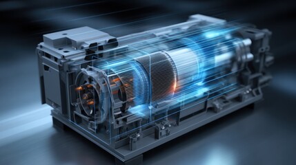 Electric motor diagram