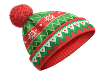 christmas-hat on a isolated transparent background