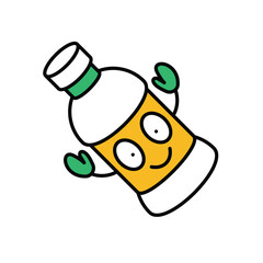 Mascot Character Icon vector stock illustration