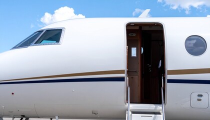 "Luxury Awaits: Step Inside a Sleek Private Jet Ready for Takeoff"