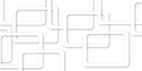 Abstract illustration of randomly arranged gray rectangle frames, Abstract seamless modern white and gray color technology concept geometric line.squares shapes with line technology line vector .