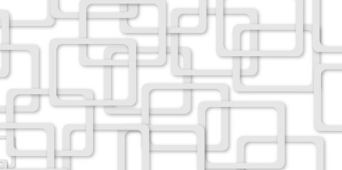 Abstract illustration of randomly arranged gray rectangle frames, Abstract seamless modern white and gray color technology concept geometric line.squares shapes with line technology line vector .