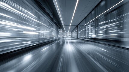 Modern hallway motion