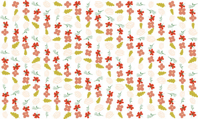 WebSeamless botanical design with tropical hibiscus and monstera. Perfect for vibrant summer backgrounds, wallpapers, fabric, and creative surface patterns.