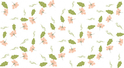 WebSeamless botanical design with tropical hibiscus and monstera. Perfect for vibrant summer backgrounds, wallpapers, fabric, and creative surface patterns.