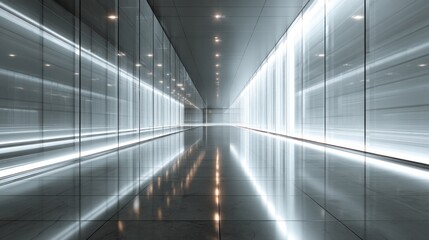 Obraz premium Modern empty hallway