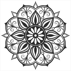 Vector doodle mandala . Ornamental luxury mandala Mandala Line Illustration . various mandala . Mandala Pattern Designs . Henna mandala. Mehndi style. Decorative pattern in oriental style.	