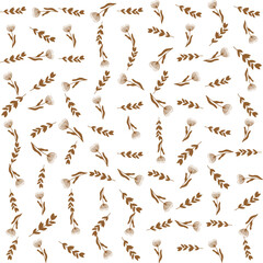 Seamless botanical design with tropical hibiscus and monstera. Perfect for vibrant summer backgrounds, wallpapers, fabric, and creative surface patterns