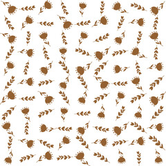 Seamless botanical design with tropical hibiscus and monstera. Perfect for vibrant summer backgrounds, wallpapers, fabric, and creative surface patterns